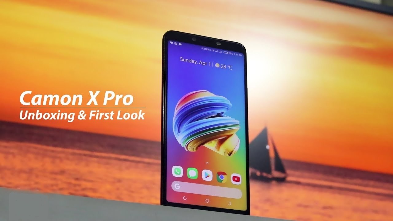 جوال Tecno Camon X Pro مع مواصفاته وعيوبه ومميزاته