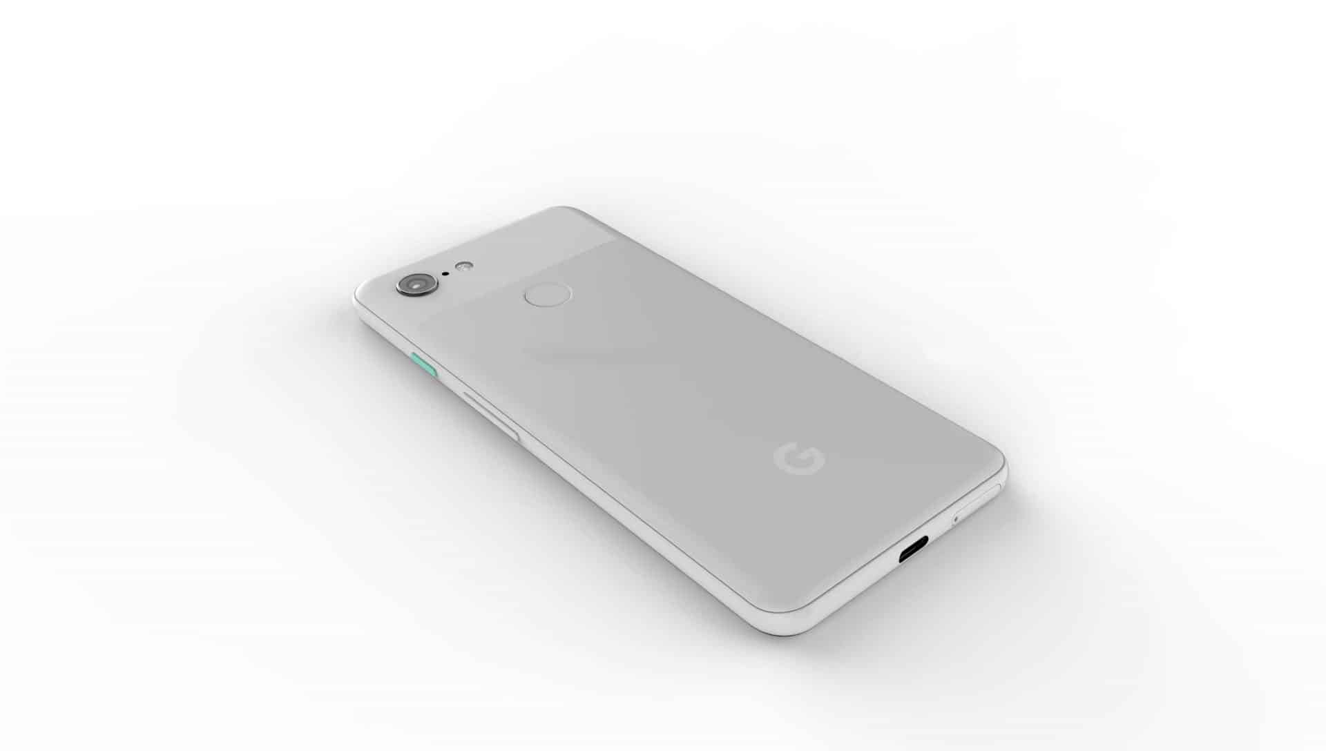 جوال Google Pixel 3 و Pixel 3 XL صور ثلاثية الأبعاد