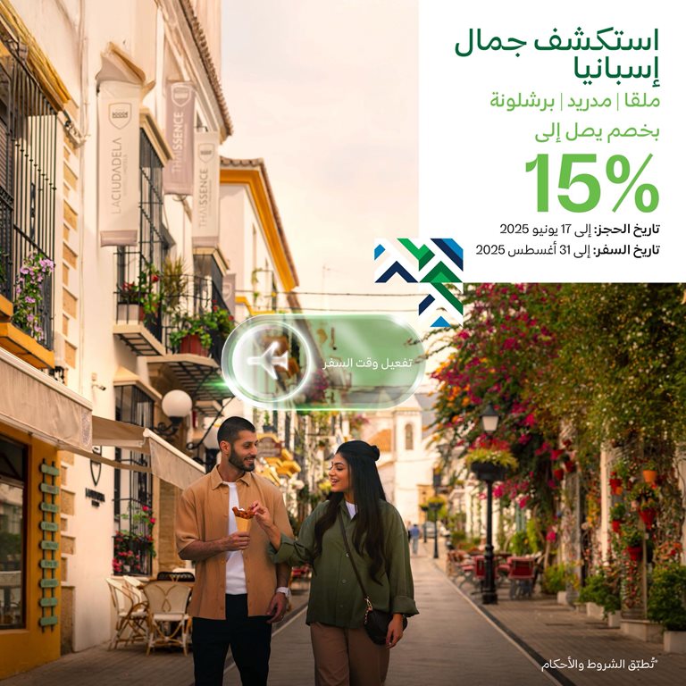 عروض الخطوط السعودية للرحلات الدولية اليوم