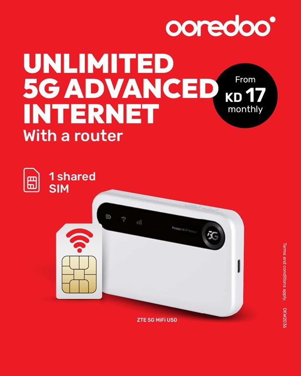 عروض اوريدو الكويت