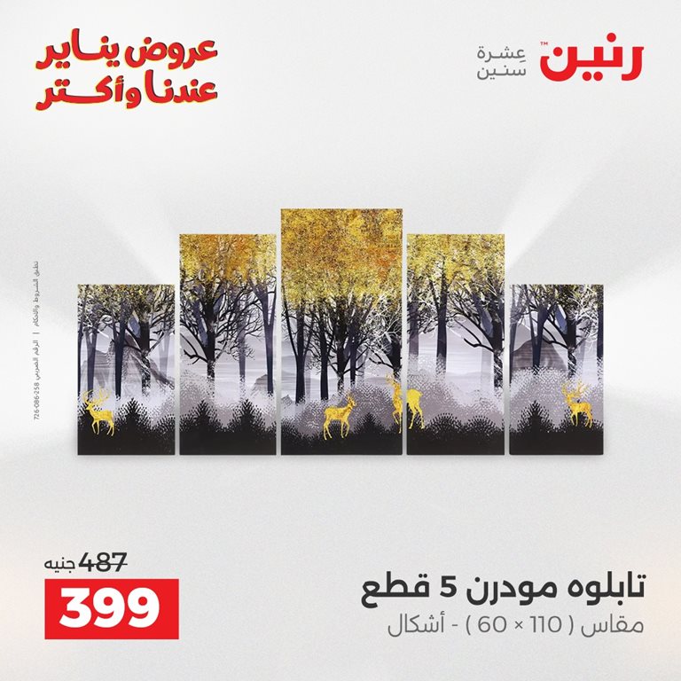 عروض رنين اليوم