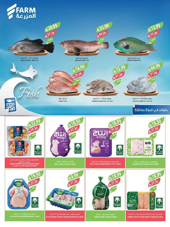 عروض المزرعة اليوم